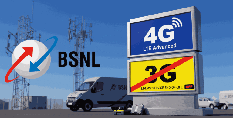 BSNL Plans to Shut Down Its 3G Services Nationwide